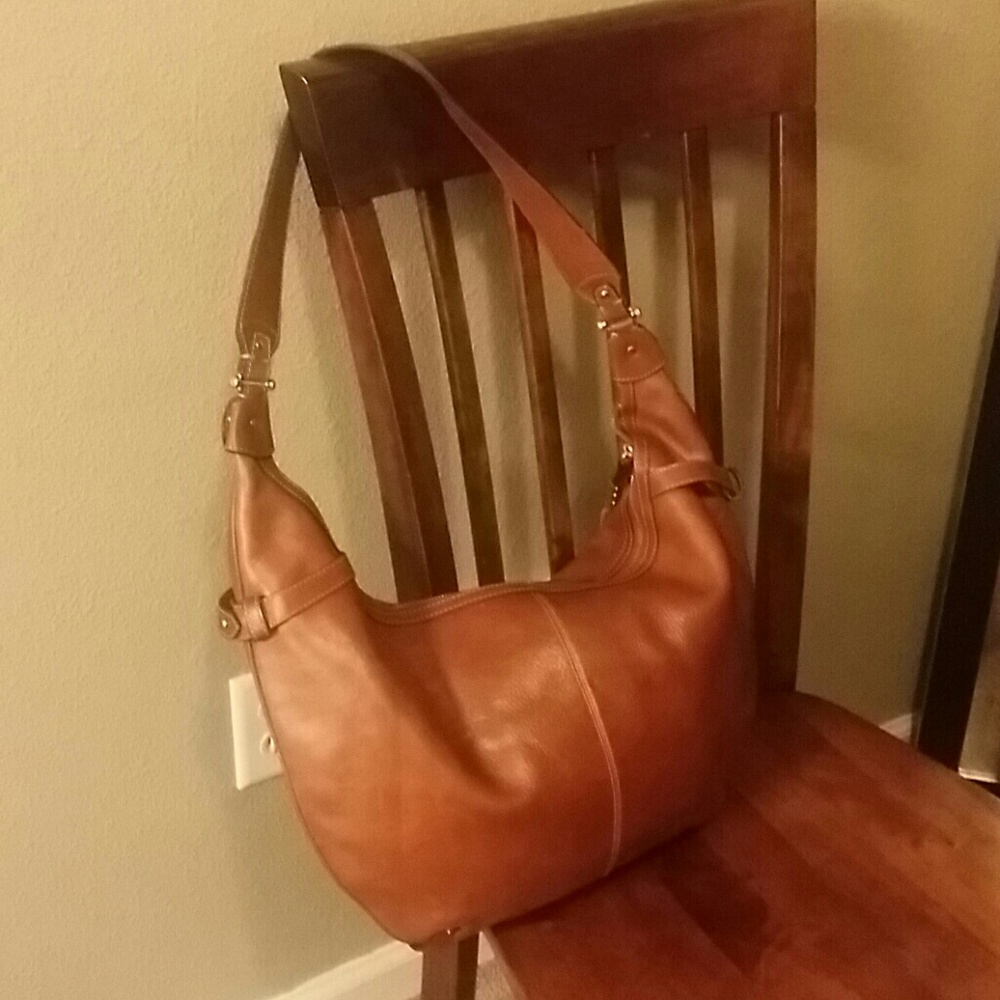 LARGE leather purse